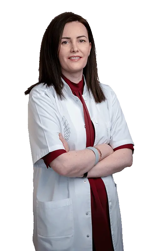 Dr. Clara Dima, Senior Consultant in Physical Medicine and Rehabilitation and Medical Coordinator at Sfintii Arhangheli Clinic